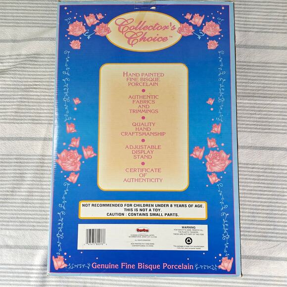 Collector’s Choice Porcelain Doll Set Mother & Daughter Duo 1990s NIB - Picture 2 of 11